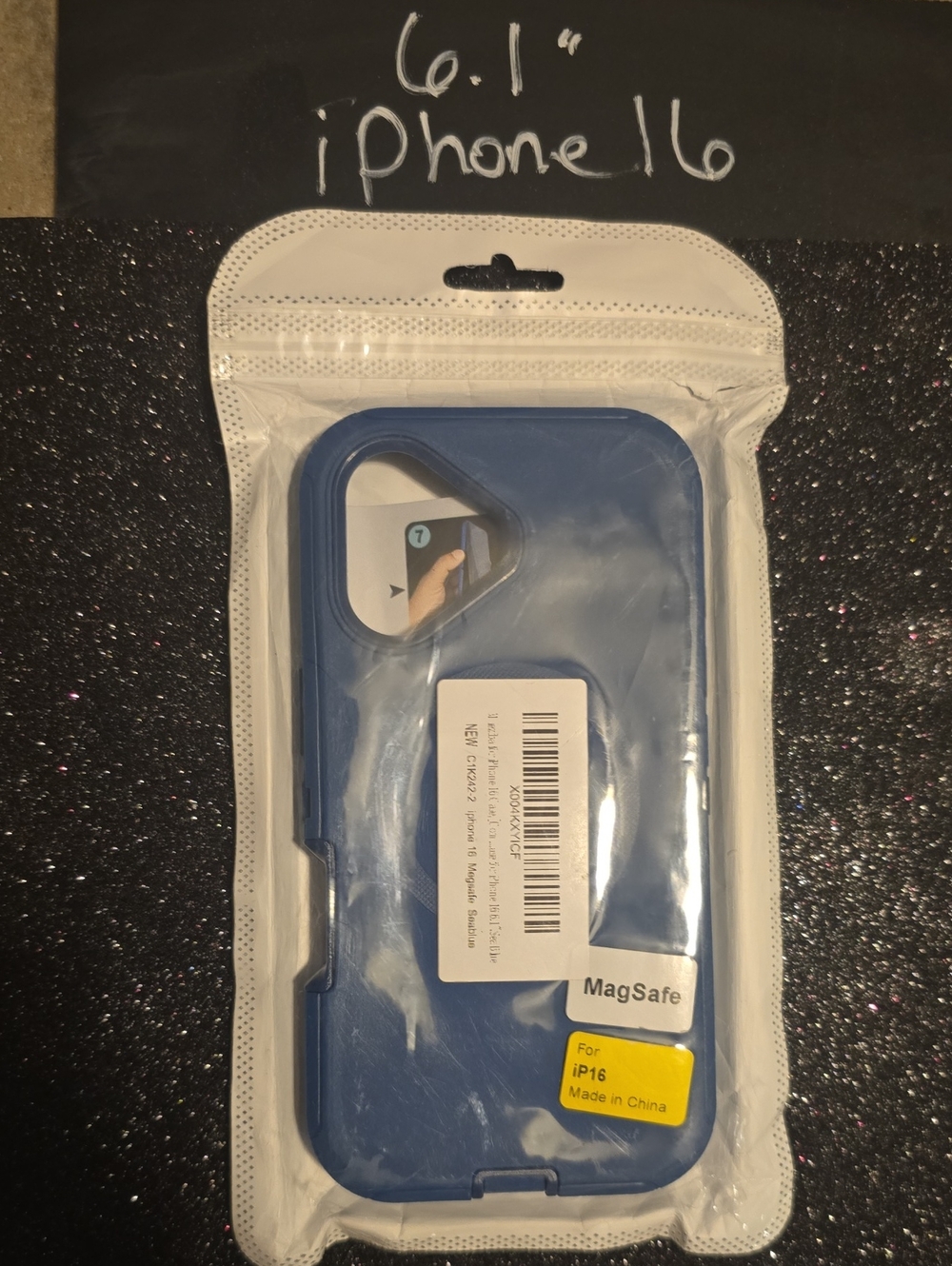 New Seablue MagSafe Compatible Slim Protective iPhone 16 Case (6.1")